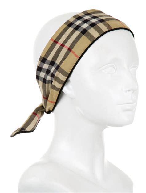 burberry head scarf.